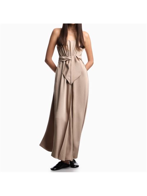 Crepe twill dress with sash Emporio Armani | EW003317 AF20495.U6155